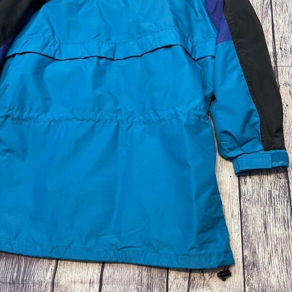 Vintage Columbia Women's Medium Retro Neon Ski Snowboarding Winter Jacket Coat - Picture 8 of 11